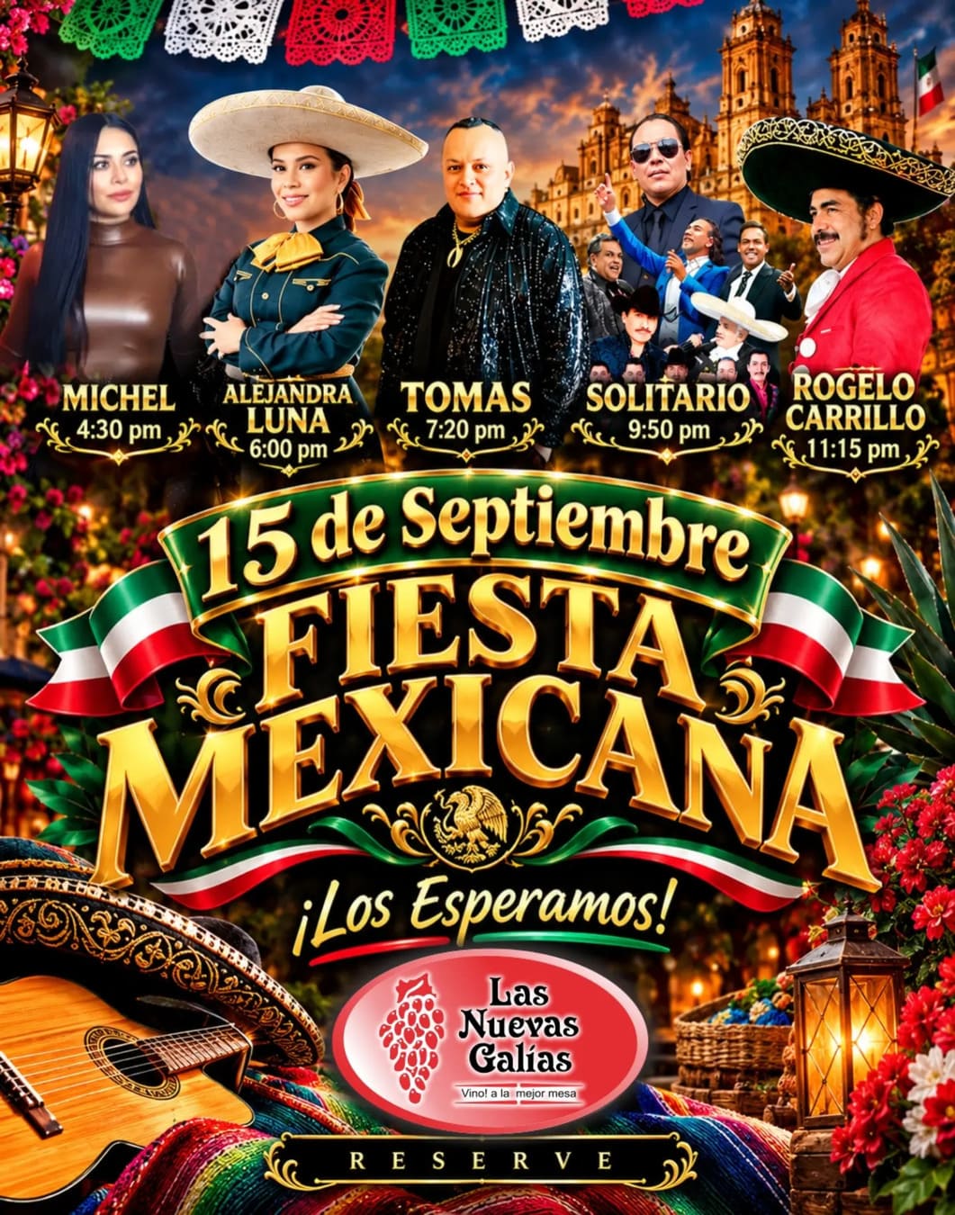 15 de septiembre Fiesta Mexicana