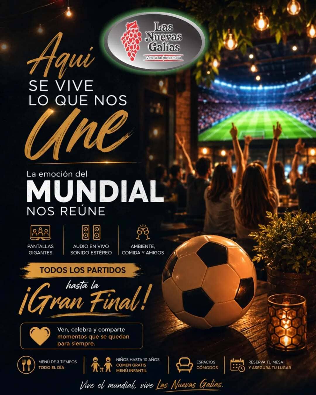 Aquí se vive lo que nos une