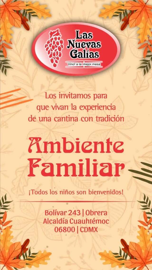 Somos una cantina con TRADICIÓN. Ambiente familiar