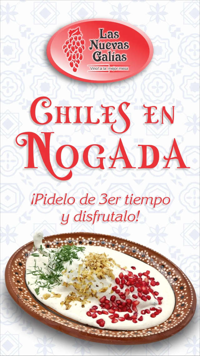 Temporada de Chiles en Nogada