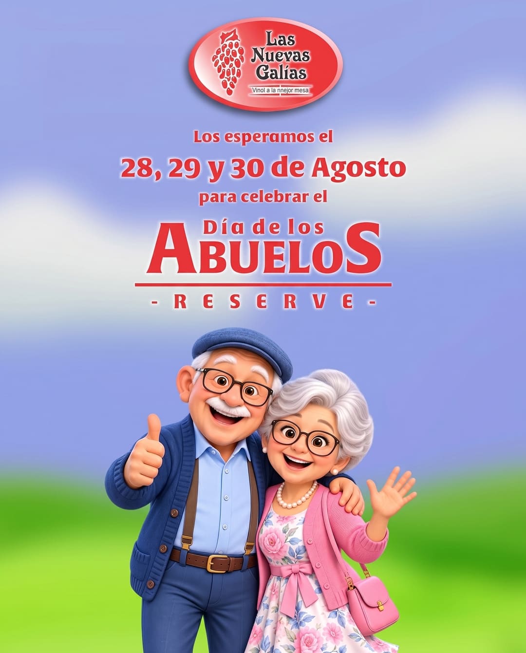 Ven y celebra con nosotros el Día de los Abuelos