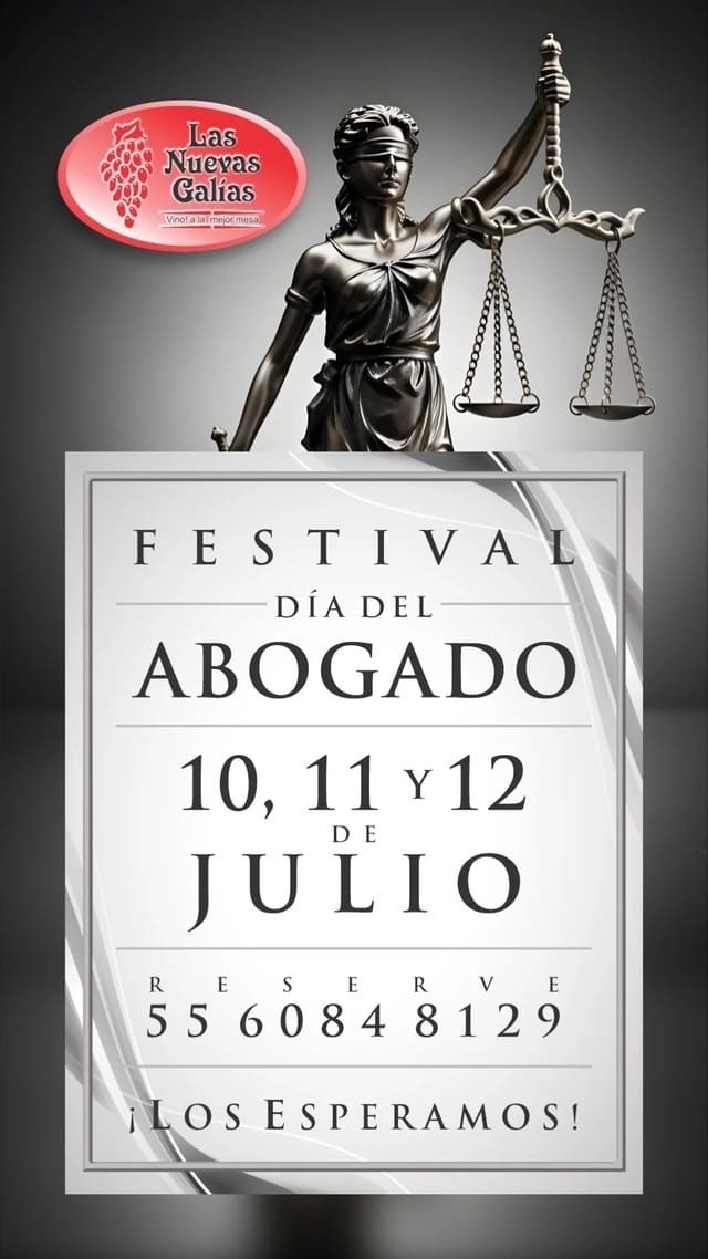 Día del Abogado 10, 11 y 12 de julio