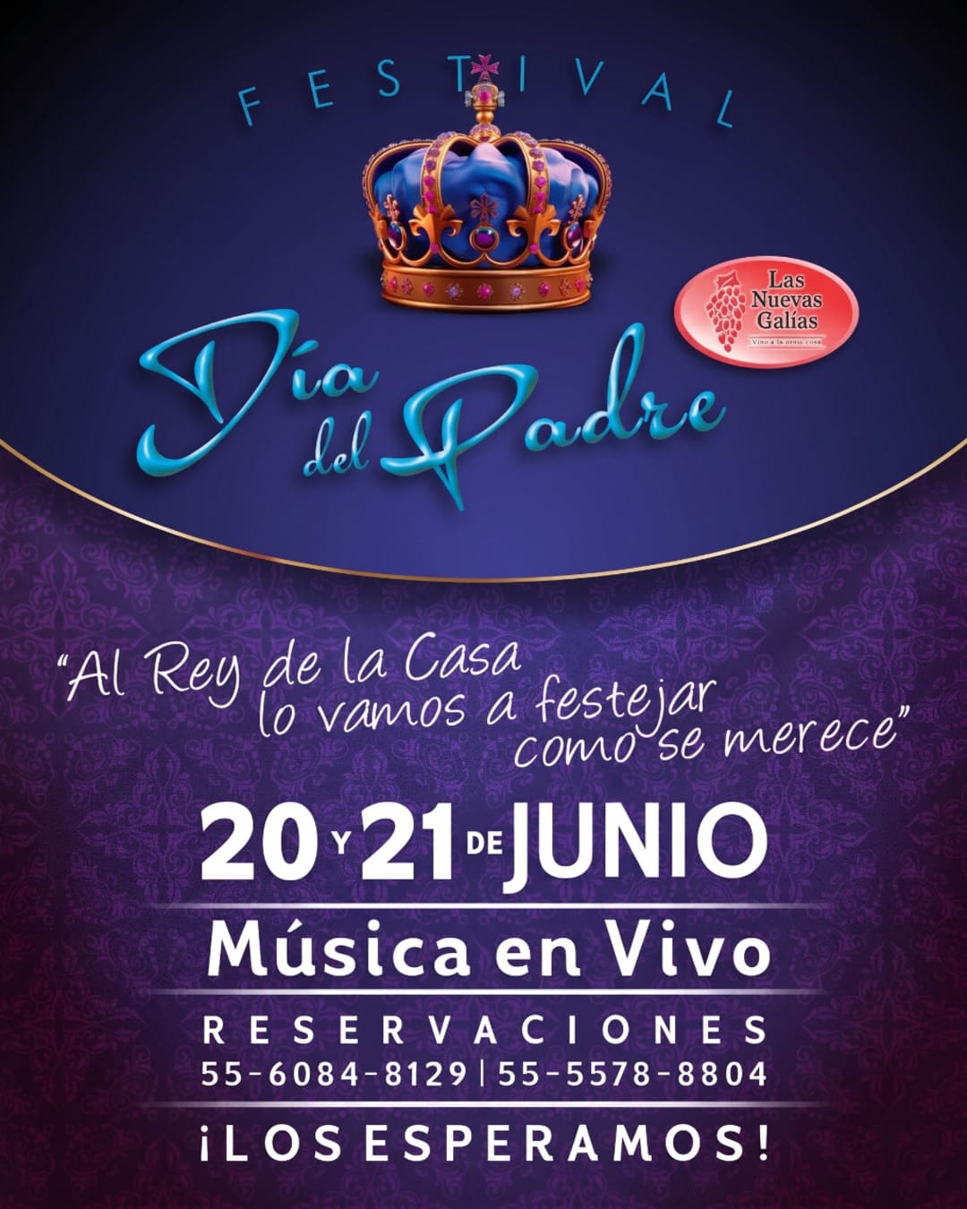 Día del Padre 20 y 21 de junio