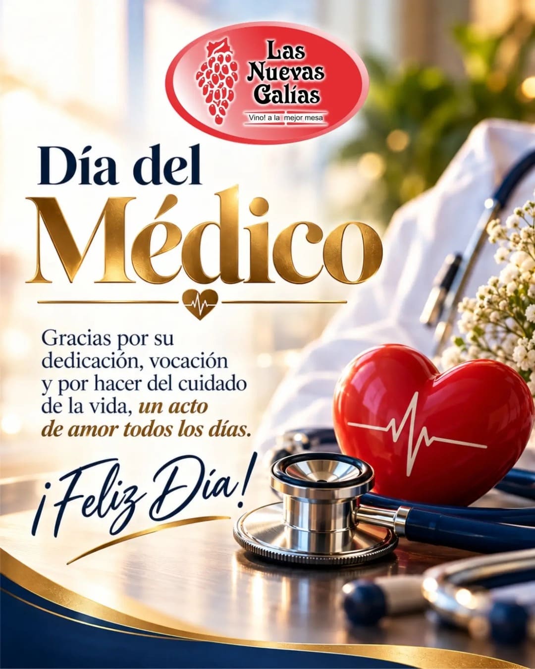 Feliz Día del Médico