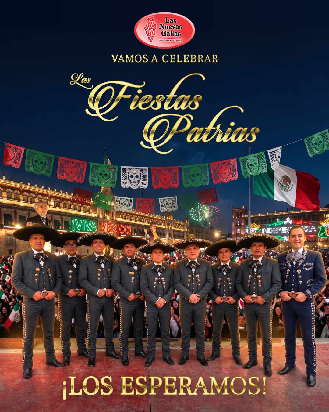 Los invitamos a celebrar con nosotros Las Fiestas Patrias