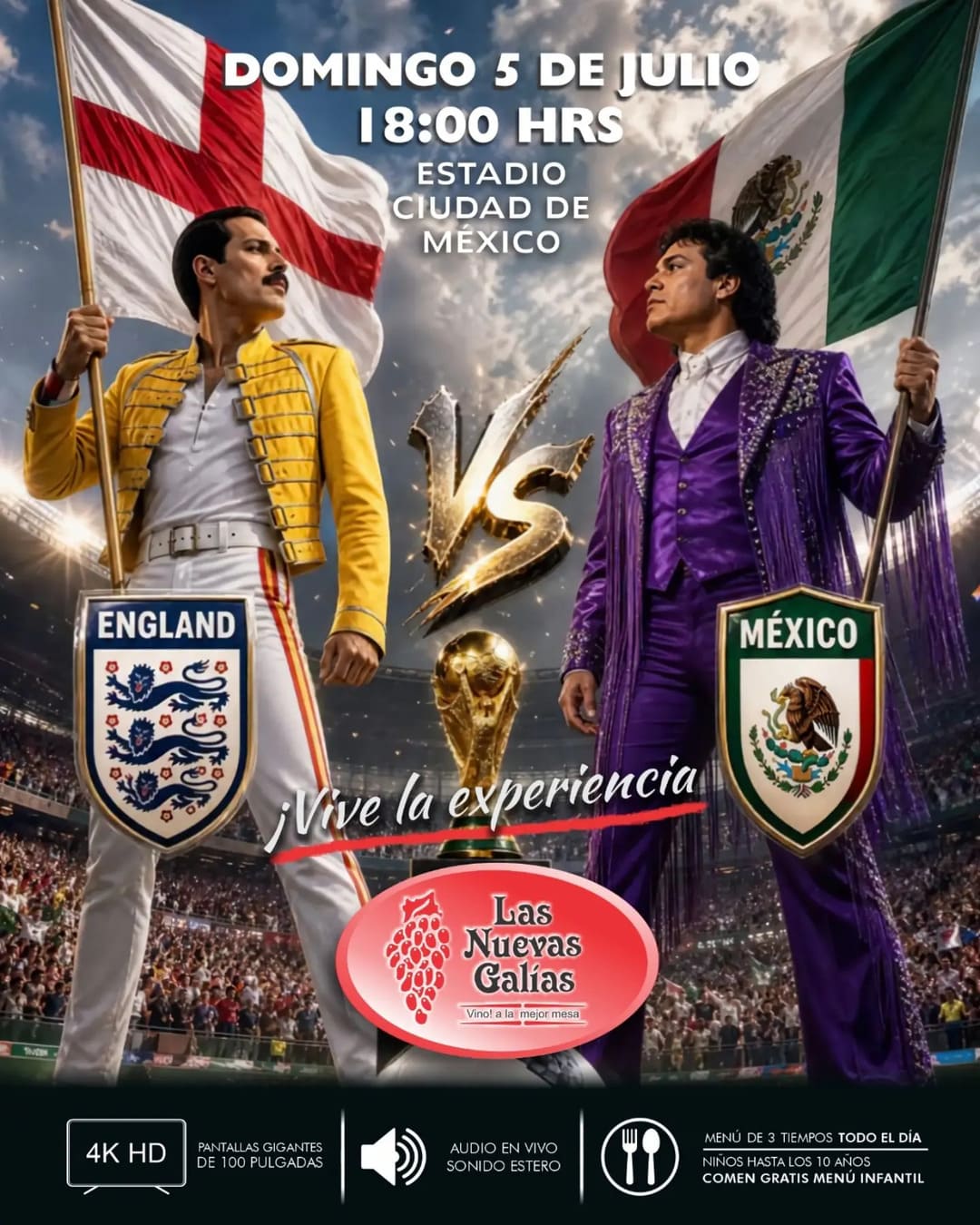 Mucho éxito seleccion mexicana