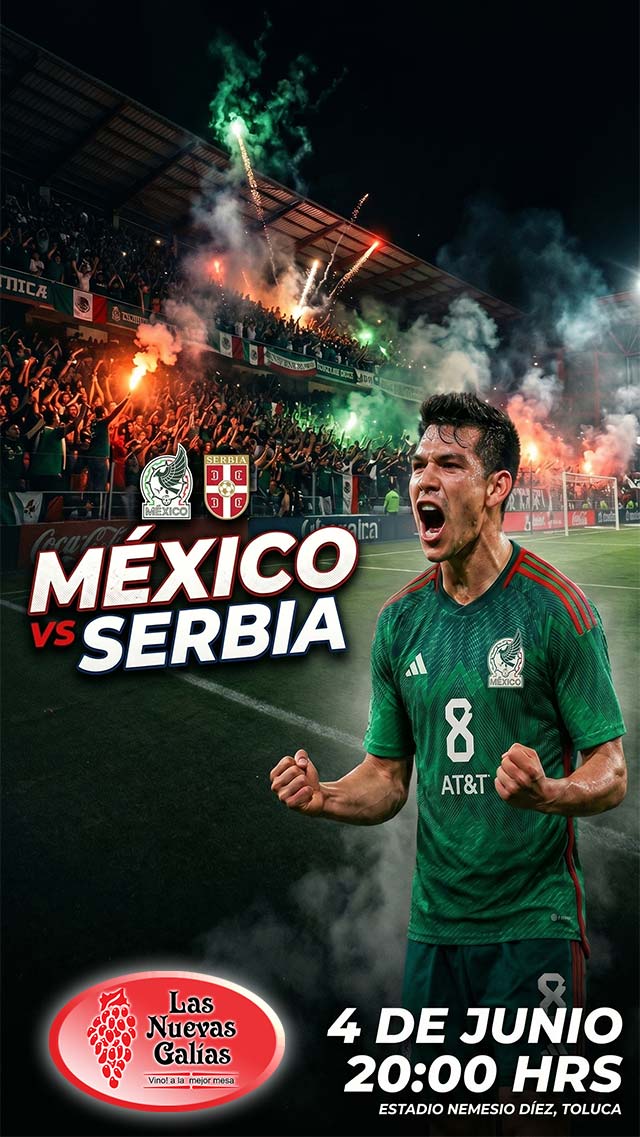 México vs Serbia