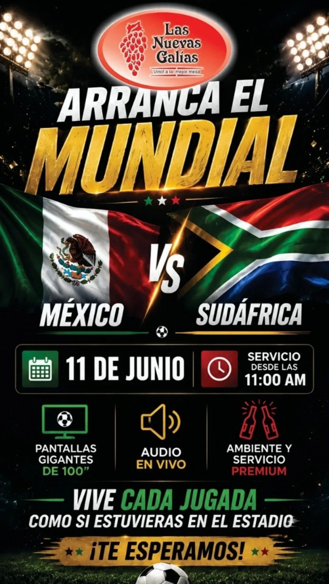 Arranca el Mundial 2026 México vs Sudafrica