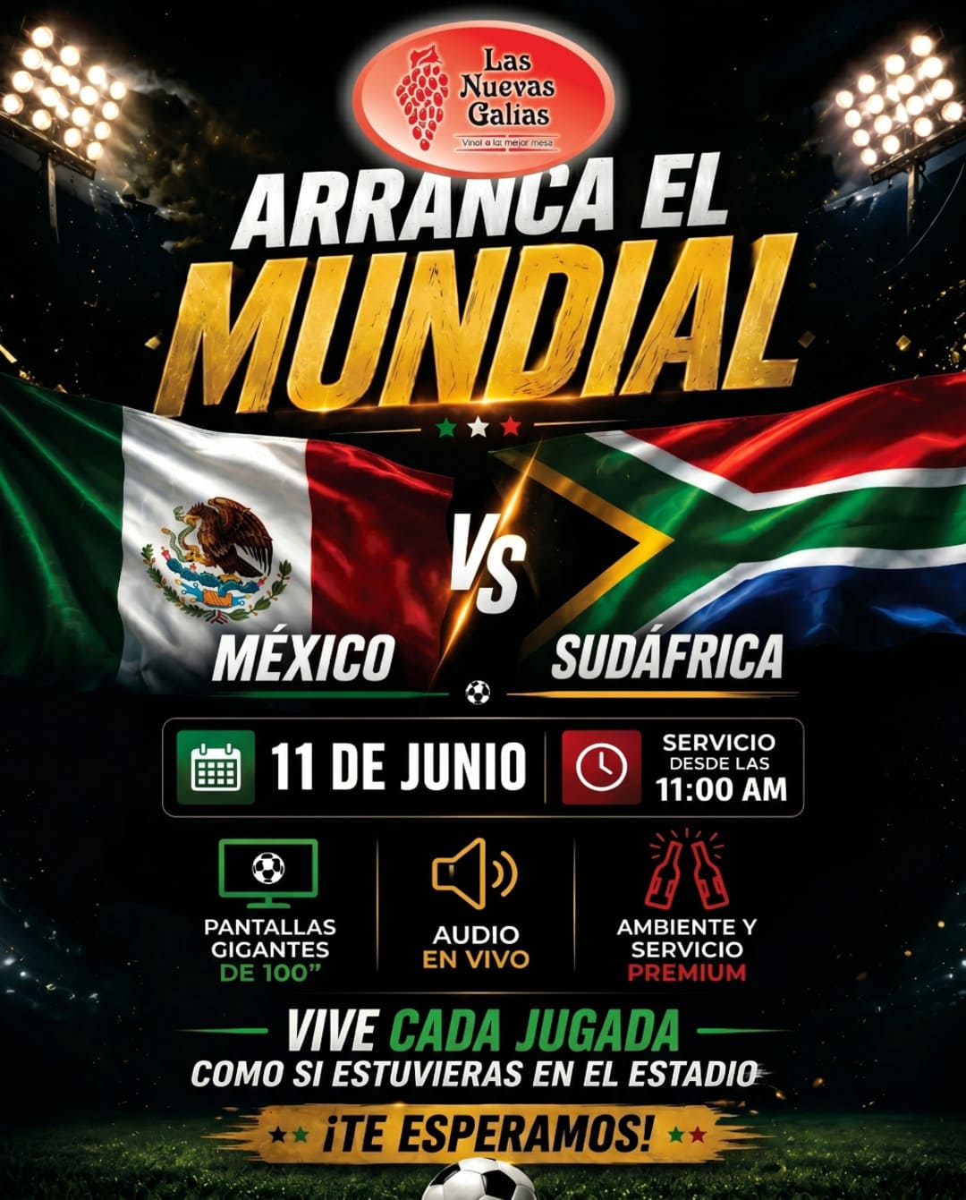 Arranca el Mundial 2026 México vs Sudafrica
