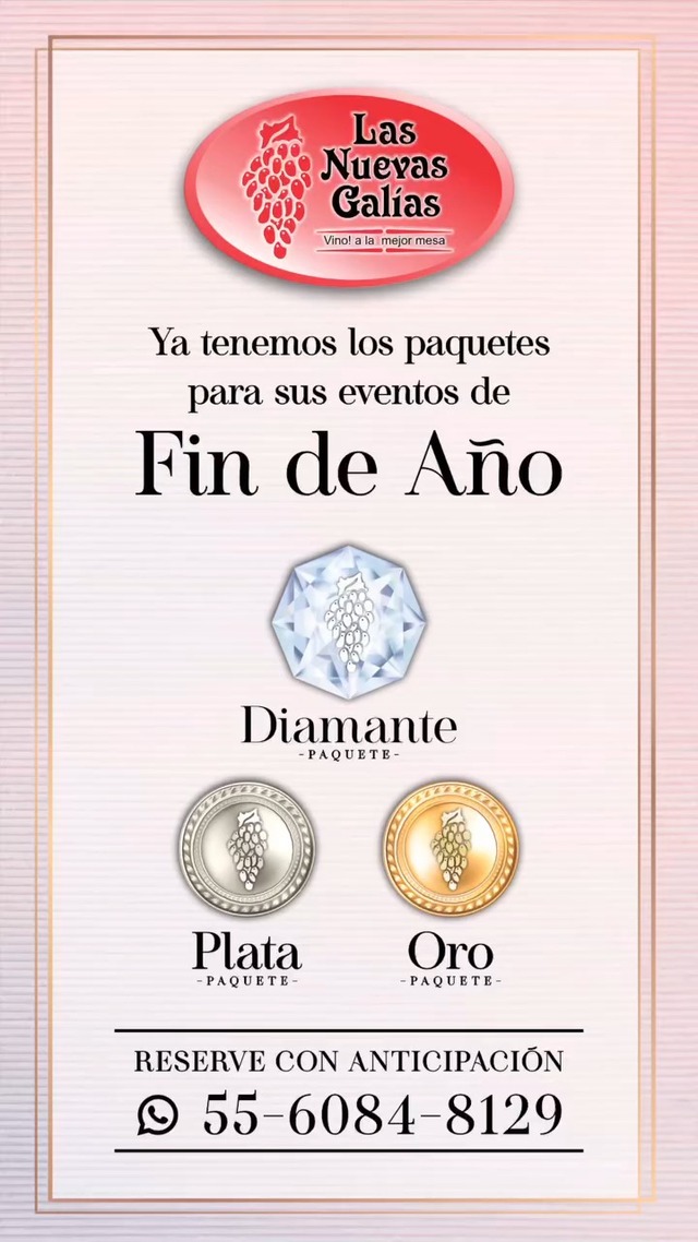 Paquetes eventos Fin de Año