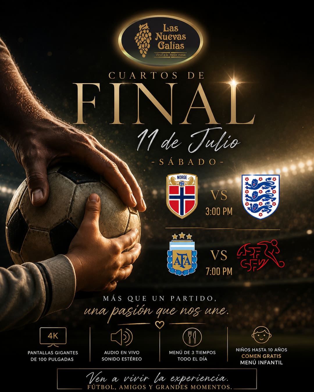 Partidos 11 de julio