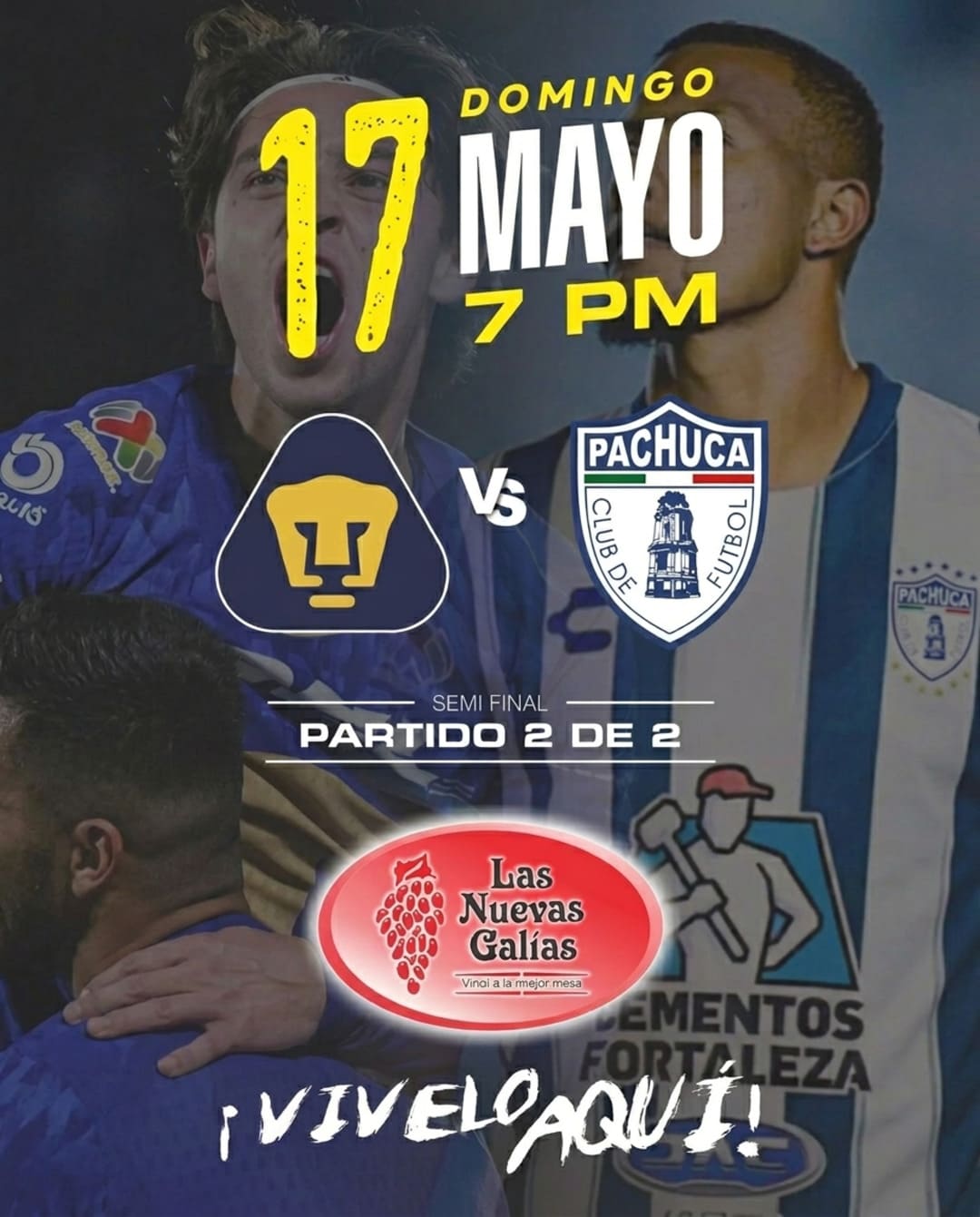 Semifinal vuelta Pumas vs Pachuca