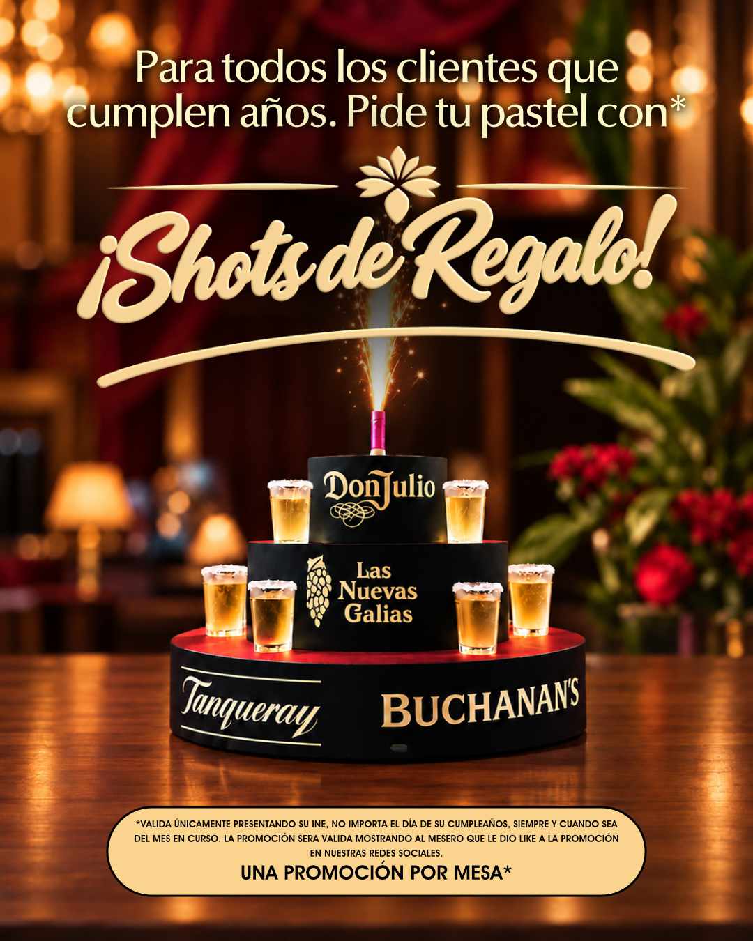 Shots de regalo